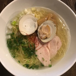 麺や ハレル家 - 蛤×鶏清湯 ¥500