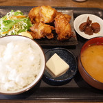 Minanoya - 鶏から揚げ定食(649円・外税)