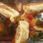 満州ニラら～めんの店 さかえや - 満州ニラギョウザらーめん（アップ）