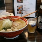 厚木本丸亭 - 瓶ビール中（500円）