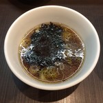 麺屋りゅう - 冷やし煮干しつけめんのつけ汁