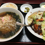 中国料理川香菜房 - 回鍋肉セット