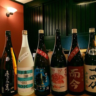 旬の食材に合わせた日本酒とワイン