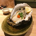 さわ木庵 - 京都産岩牡蠣 （食べやすい様に切ってくれてます