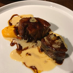 レストランユニック - 猪 フォアグラソース