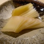 鮨 はしもと - ガリ