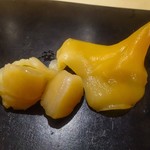 鮨 はしもと - アオヤギ，小柱