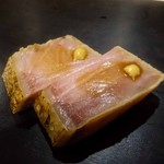 鮨 はしもと - ブリの漬け