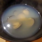 鮨 はしもと - シジミのお椀