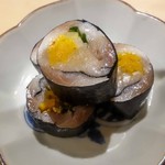 鮨 はしもと - コハダの巻物