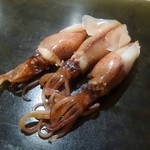 鮨 はしもと - ホタルイカの味噌漬け