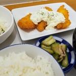 ゆうなパーラー - 白身魚フライ定食