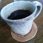 和徳石庵 - ケーキセットのコーヒー。