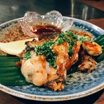 鉄板焼 芽里 - 大粒牡蠣のソテー