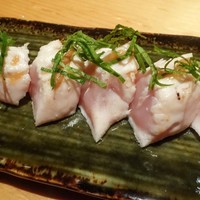 焼鳥 嘉とう - ささみの梅しそ焼き