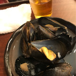 立ち呑み くにし - ムール貝の酒蒸し
