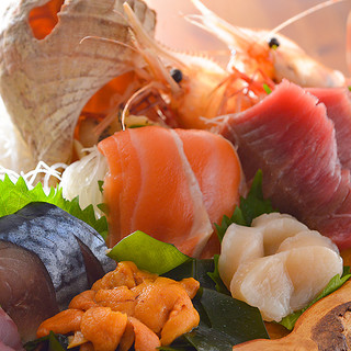 Speaking of Ofune, fresh sashimi!