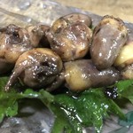 宮崎の地鶏 - 心臓 500yen