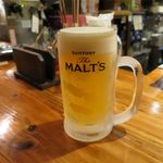 モルツ生（380円）