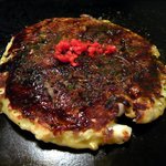 お好み焼たぬき - お好み焼きイカ