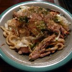 お好み焼たぬき - 焼きうどん