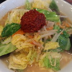 ｢赤玉たんめん（中盛）」です