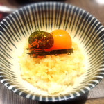 熊の焼鳥106 - 卵かけご飯ハーフ