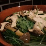 ひとひら - エリンギと水菜のおひたし