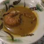 本日のカレー(海老のカレー)