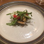 リストランテ ハナタニ - 穴子燻製