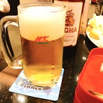 MK RESTAURANT - 鍋にはビールでしょ!!