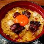 鎌倉 鶏味座 - 究極の親子丼(レバー入り1300円)