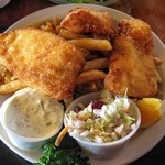 The Fisherman's Restaurant - Salmon and Chips