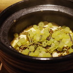 野趣 拓 - 破竹と蕨、蕗の土鍋ご飯