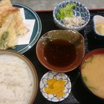 ときわ - 天ぷら定食850円