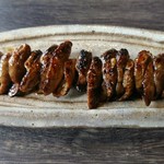 うなぎ専門店 本多 - 鰻レバー串焼き