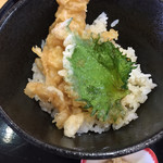 あまぎり庵 - ミニ天丼