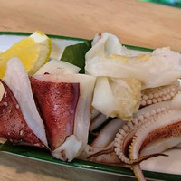 稚加榮 本店 - 名物いか造りの塩焼き