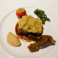 レストラン アラジン - 鹿背肉のロースト