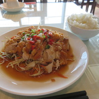 涵梅舫 銀座店 - 油淋鶏とライス