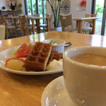 チャビーカフェデセール - お店も北欧風のかわいい雰囲気