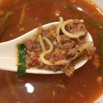 味仙 - 台湾ラーメンの具材たち