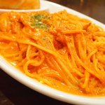 テルチャン - ワタリガニのトマトクリームパスタ 1000円