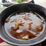 菜食自然食 喜心 - 旬菜の重ね煮お味噌汁