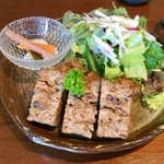 ジャム cafe 可鈴 - 今週のメインの『和風ミートローフ』