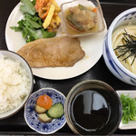 手打ちうどん 西村 - ざるうどんセット