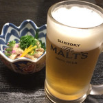 地鶏居酒屋 鳥農場 - ザ・モルツが飲み放題