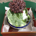 腰掛庵 - (2017-6-22)  宇治金時みるく