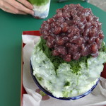 腰掛庵 - (2017-6-22)  宇治金時みるく