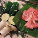 黒茶屋 - ⑥炭火焼用のお肉